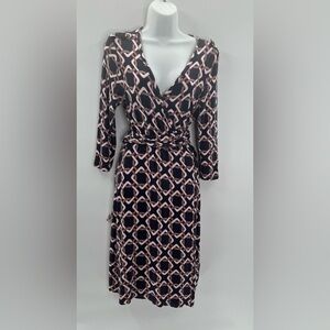 Banana Republic Women's Geometric Wrap Dresses Size S